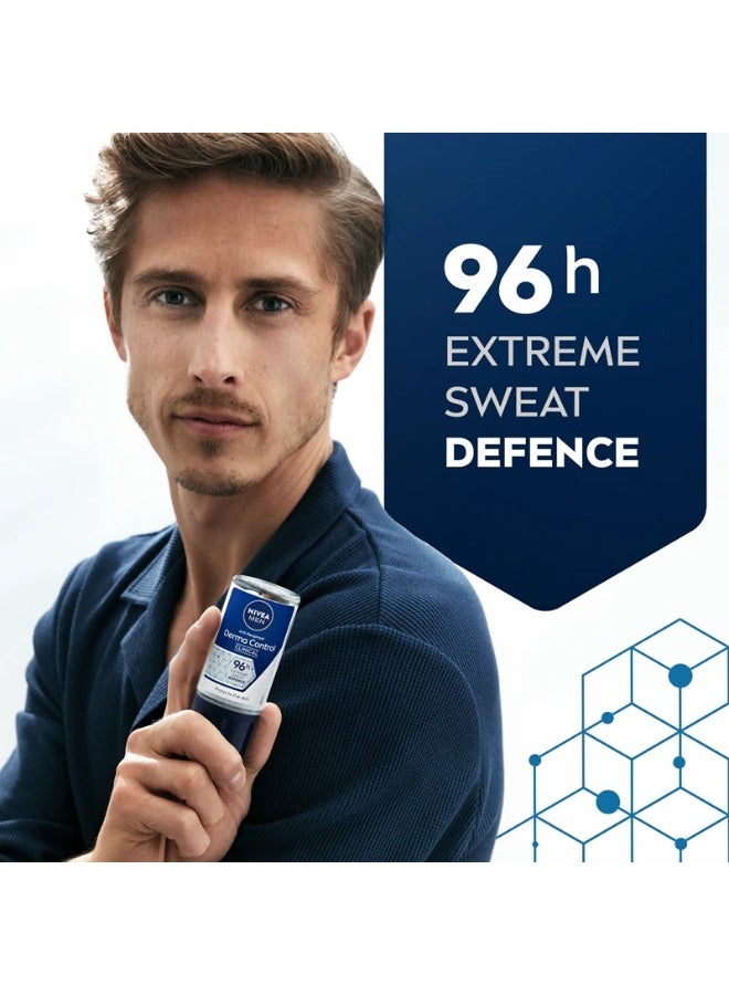 Nivea Men Derma Dry Control Deodorant Anti-Perspirant 96H Roll-On 50 ml - Image 5